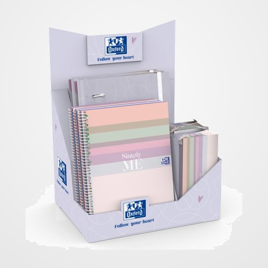 EXPOSITOR OXFORD & ME CUTE BLOCS,  CARPEBLOCS Y PORTATODOS SURTIDO de 13 5 x 400207224 4 x 400205896 4 x 400204966