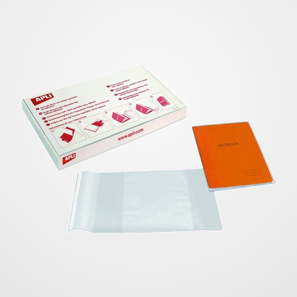 FORRO AJUSTABLE APLI TRANS.130µ 29 cm CAJA de 100