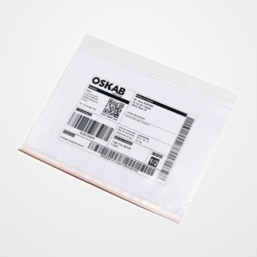 FUNDA SEÑALIZACION TARIFOLD LOGISTICA DRY POCKET ESTANCA HORIZONTAL A4 SIN GANCHO TRANSPARENTE CAJA DE 10