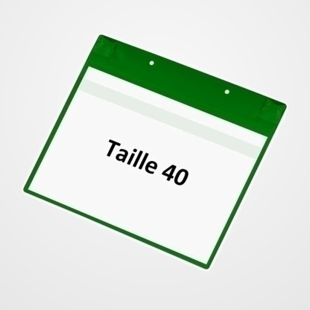 FUNDA SEÑALIZACION TARIFOLD NEODIMIO MAGNETICA A5 HORIZONTAL VERDE CAJA DE 5