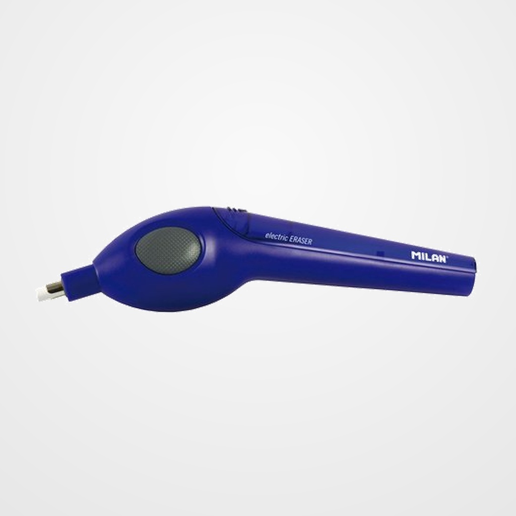 GOMA de BORRAR MILAN ELECTRICO AZUL KIT (PILAS + GOMAS DE RECAMBIO)