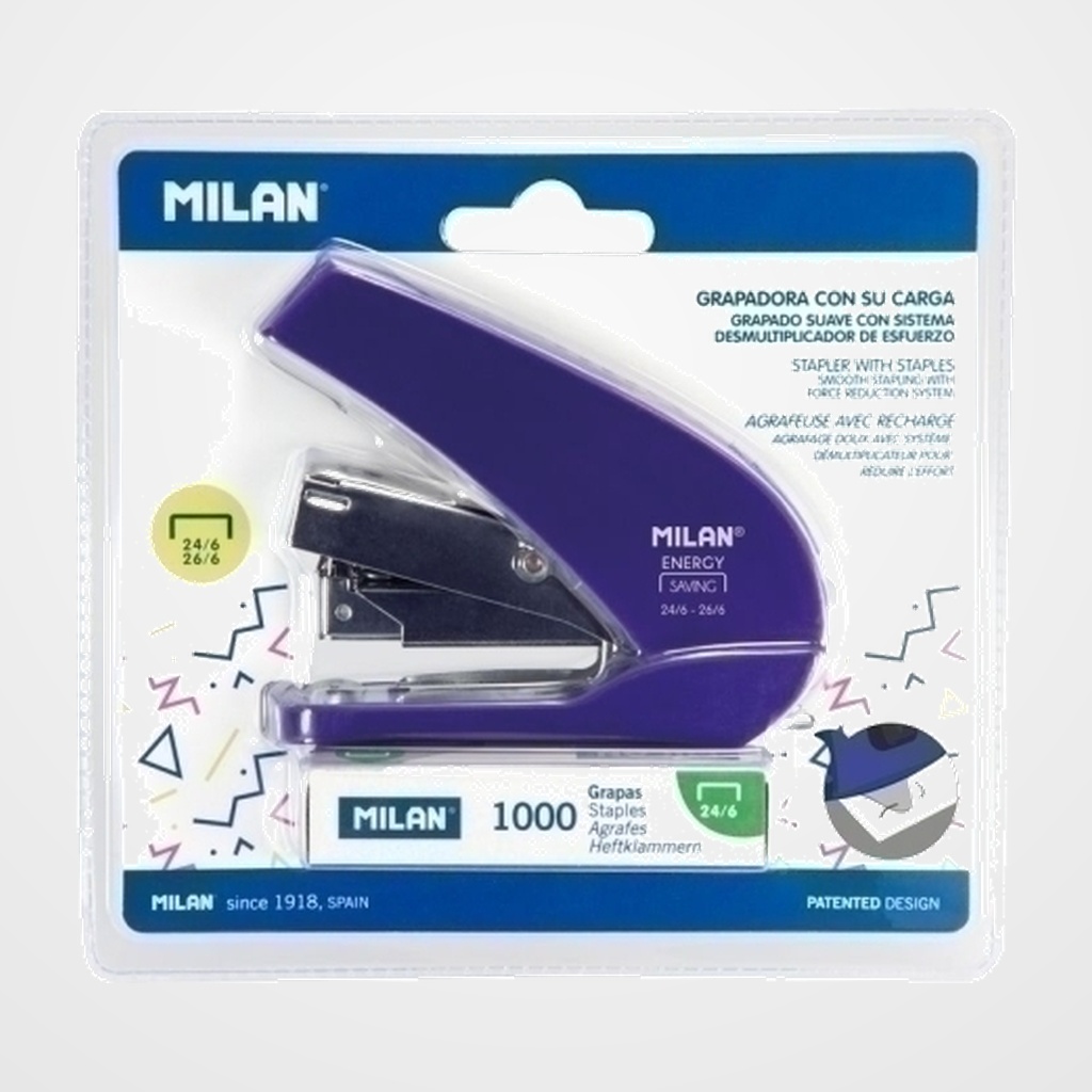 GRAPADORA MILAN COMPACT. ENERGY SAVING SERIE ACID AZUL