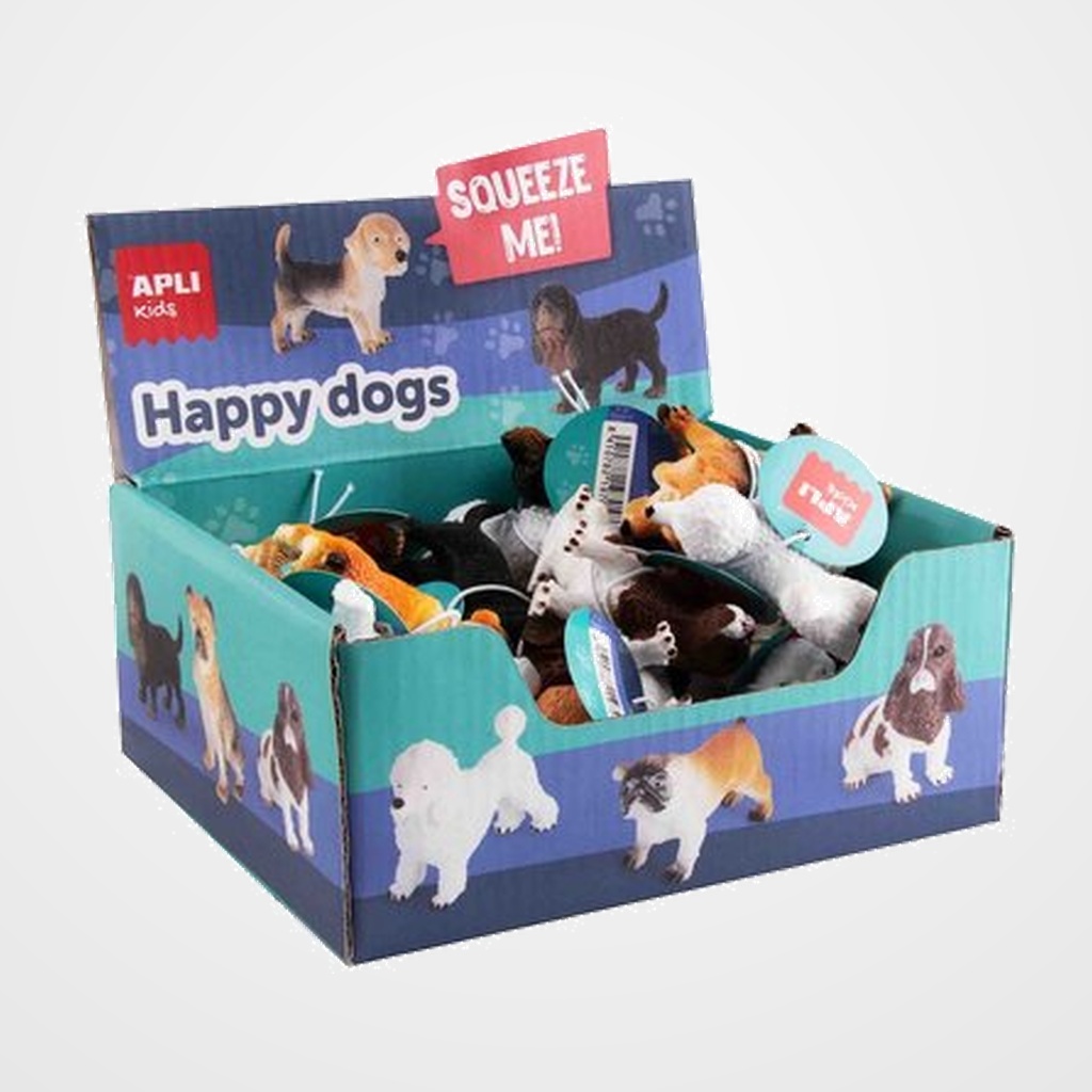 JUEGO APLI KIDS SQUEEZE PERROS EXPOSITOR de 24 (+3 años)