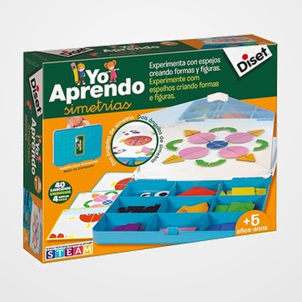 JUEGO EDUCATIVO DISET YO APRENDO SIMETRIAS