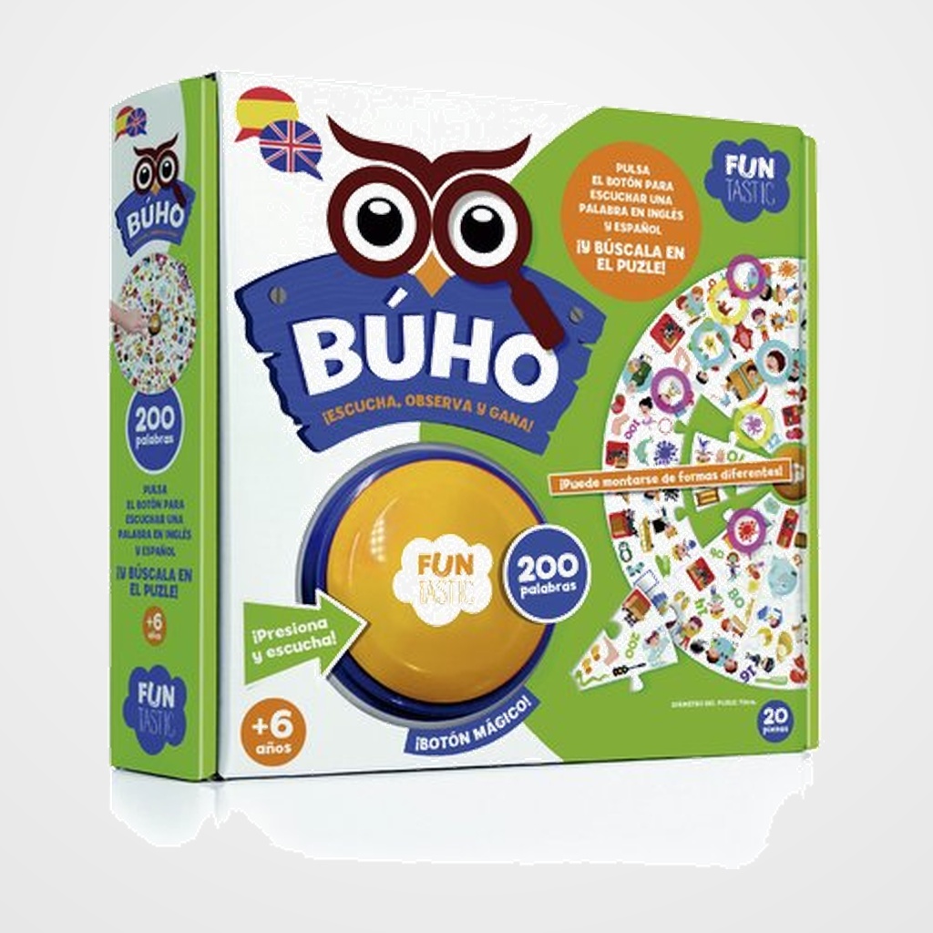 JUEGO IMAGILAND BUHO PUZLE BOTON 200 PALABRAS