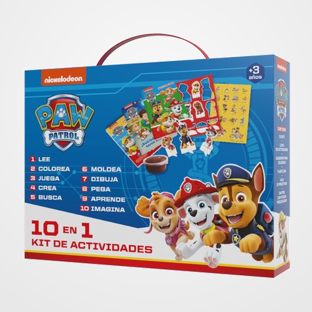 JUEGO IMAGILAND MALETIN 10 EN 1 PATRULLA CANINA