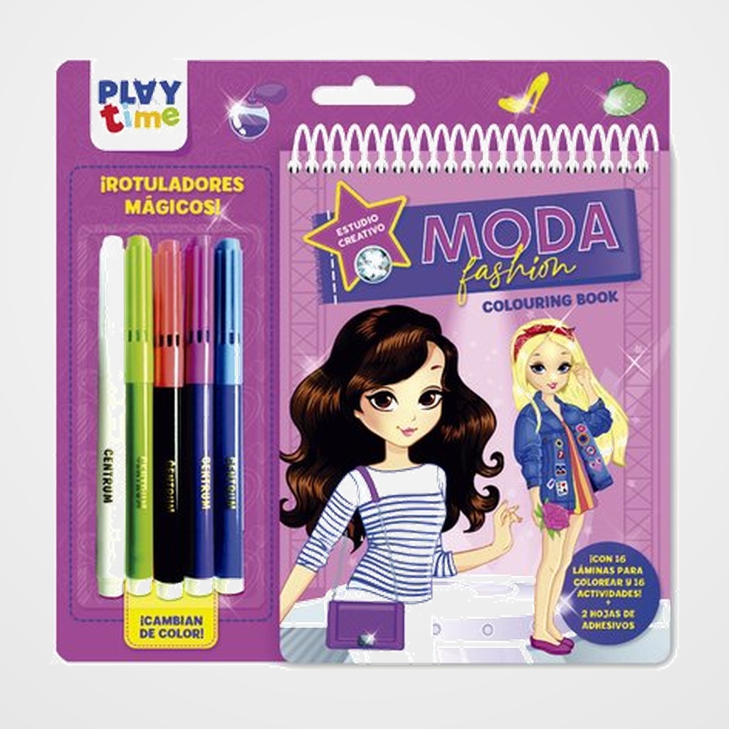 JUEGO IMAGILAND ROTULADORES MAGICOS MODA