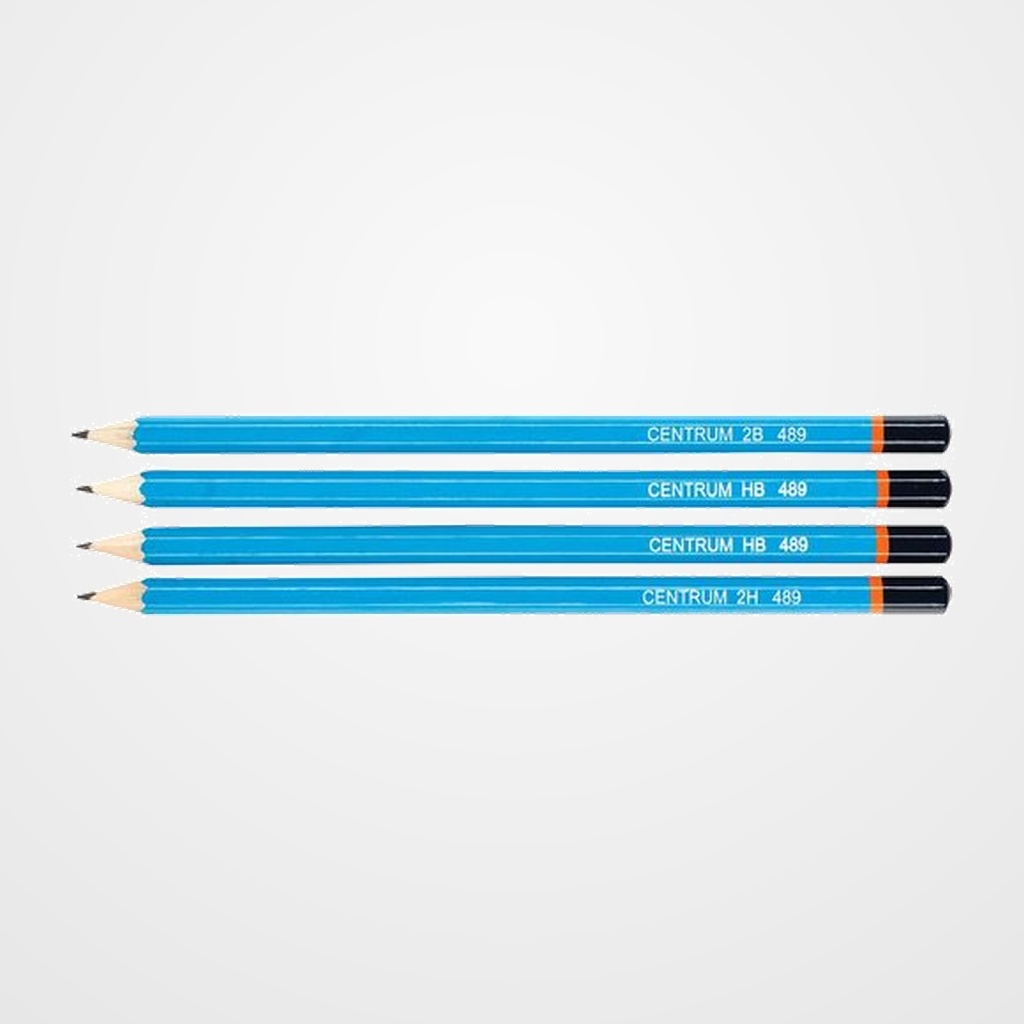 LAPIZ de GRAFITO CENTRUM SURTIDO (2H, 2B, 2xHB) BLISTER DE 4