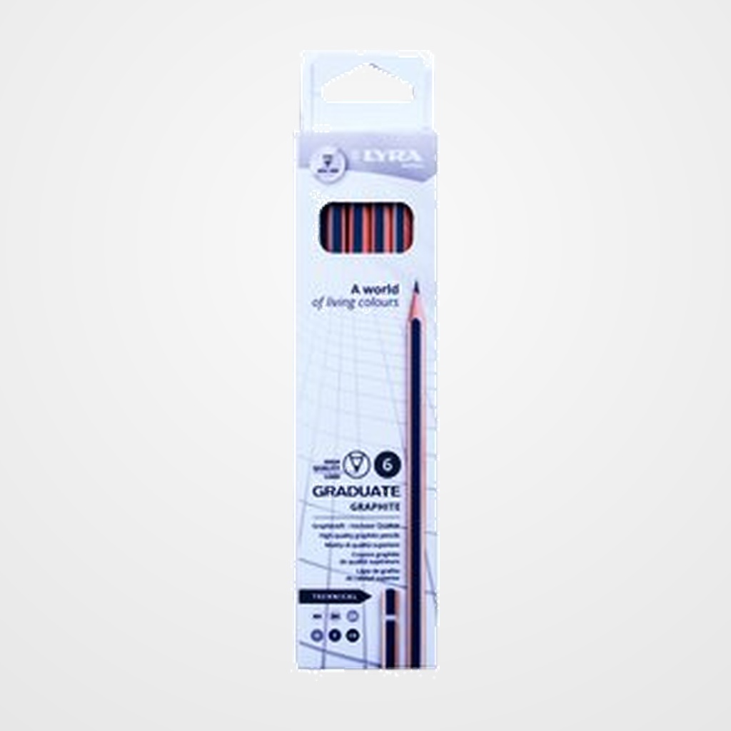 LAPIZ LYRA GRADUATE GRAPHITE TECHNICAL CAJA DE 6