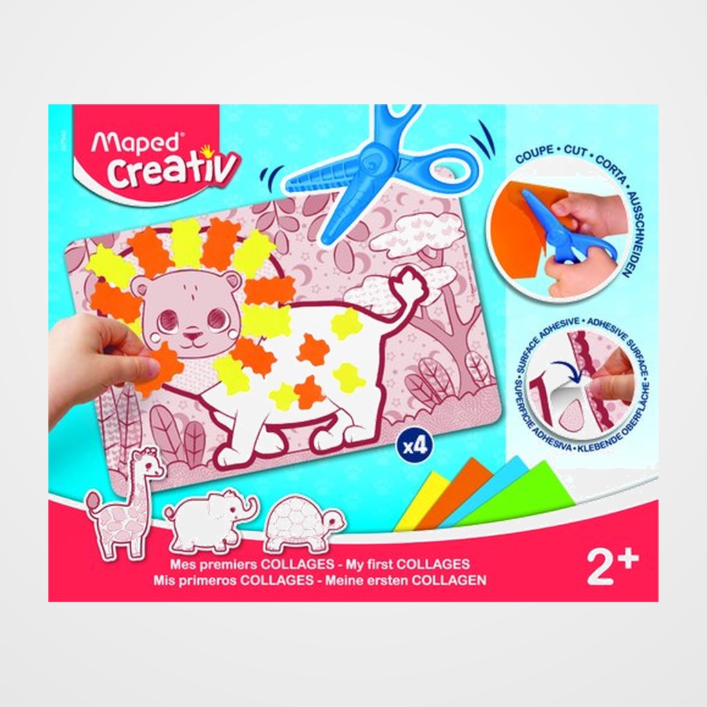 MAPED CREATIVE MI PRIMER KIT DE MANUALIDADES - EARLY AGE CORTAR & PEGAR