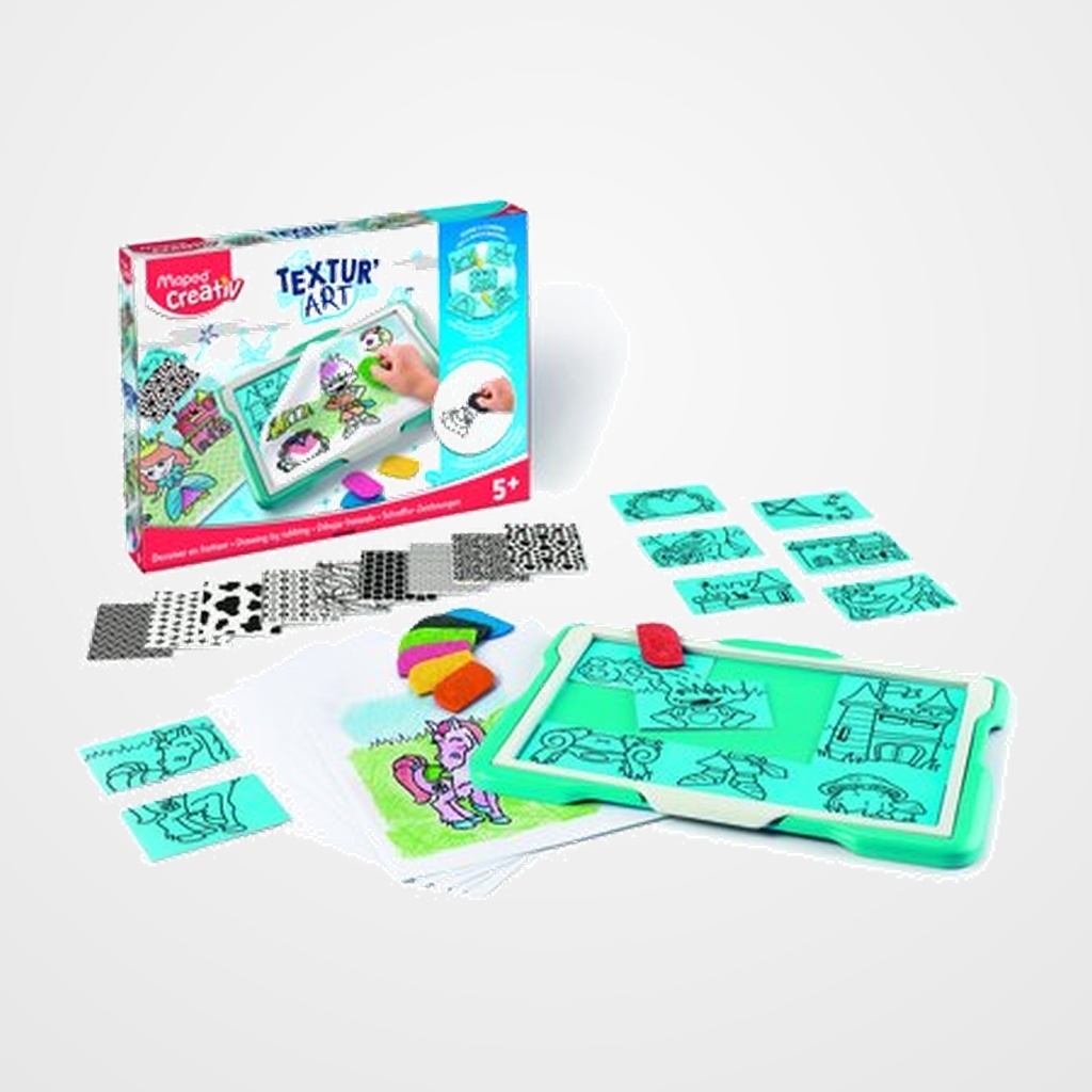 MAPED CREATIVE MI PRIMER KIT DE MANUALIDADES - TEXTUR ART CASTILLOS