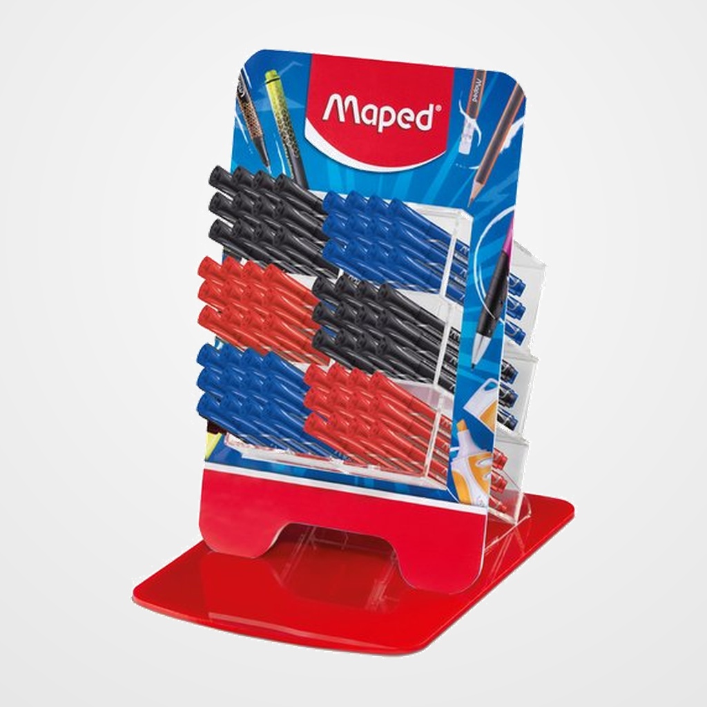 MARCADOR PERMANENTE MAPED SURTIDO-A EXPOSITOR de 72