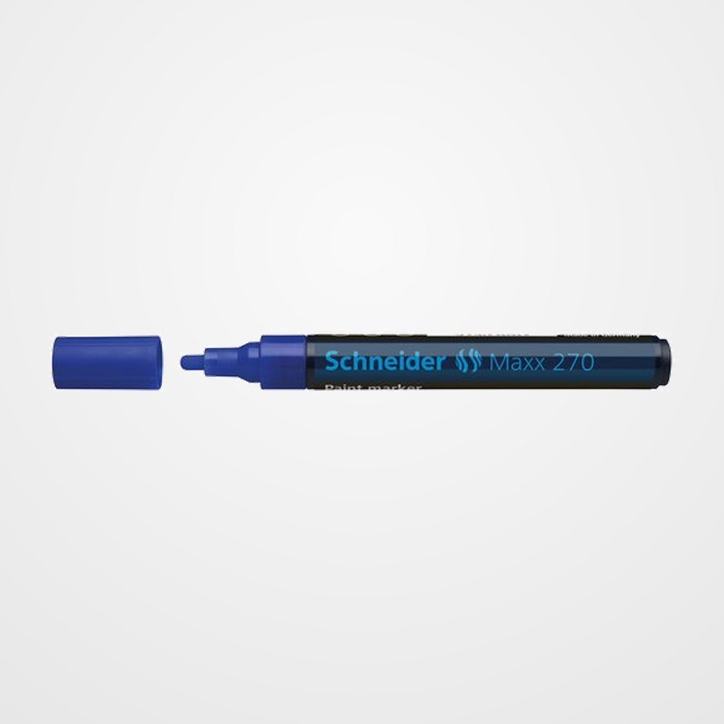 MARCADOR PERMANENTE SCHNEIDER MAXX 270 CONICO 1-3 mm AZUL