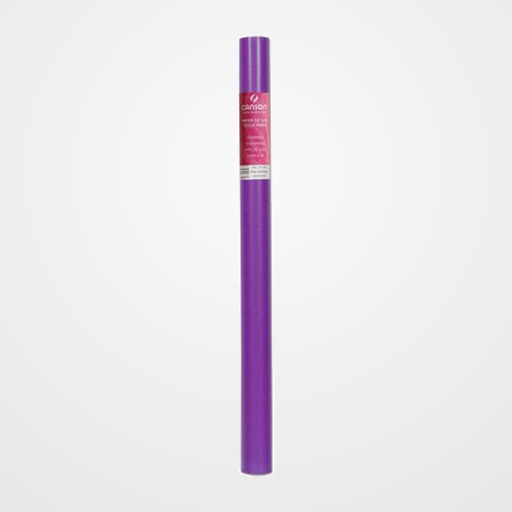 PAPEL SEDA CANSON 20g ROLLO 0,5x5 m LILA