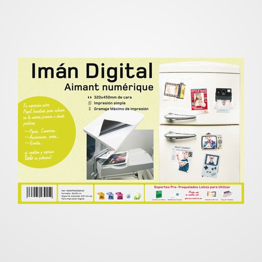 PAPEL YOSAN HOJAS DE IMAN 330micras 32x45