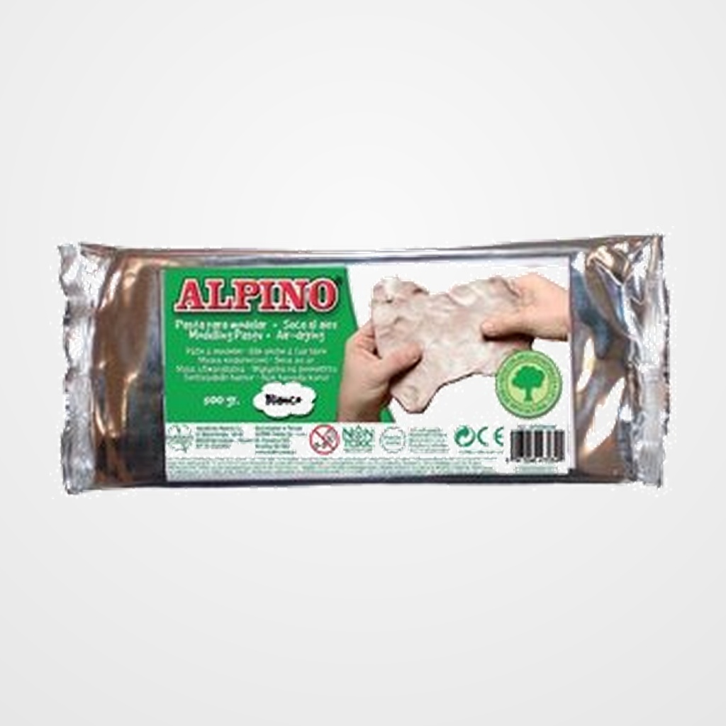 PASTA MODELAR ALPINO 250 GR. BLANCA
