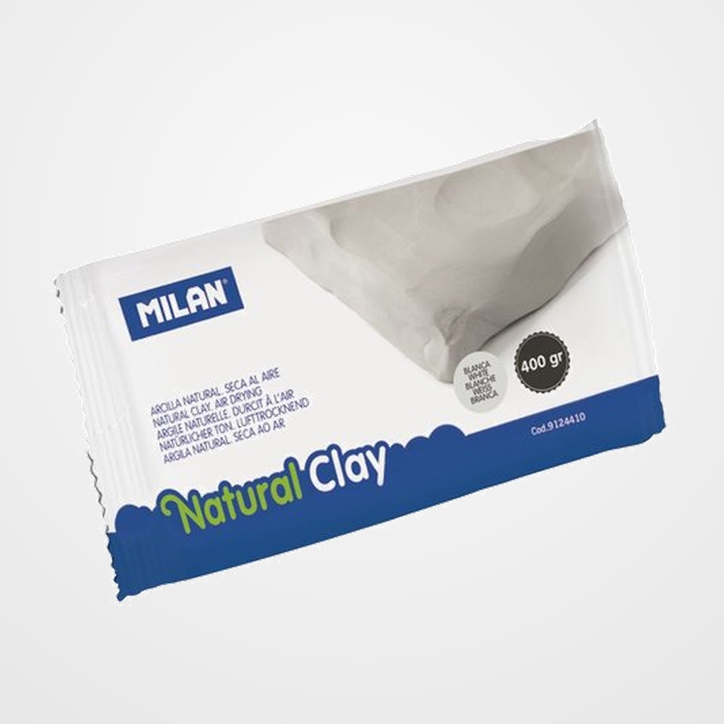 PASTA MODELAR MILAN BLANCO  400 GR
