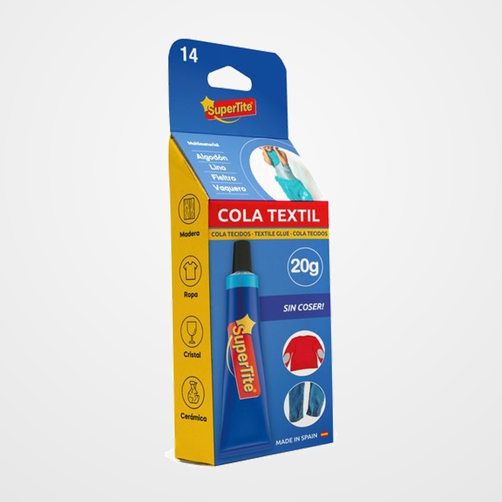 PEGAMENTO PARA TEJIDOS SUPERTITE 20 ml