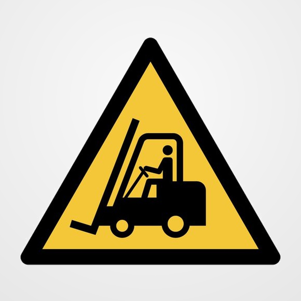 PICTOGRAMA JALEMA  PELIGRO CARROS Y VEHICULOS INDUSTRIALES  200x176 mm. BOLSA DE 1