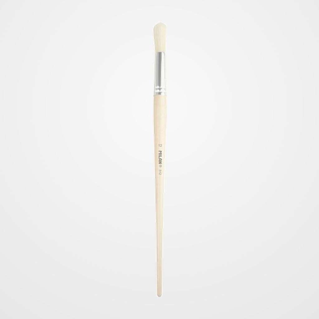 PINCEL MILAN 512 pelo NATURAL CHUNGKING REDONDO CERDA Nº 12
