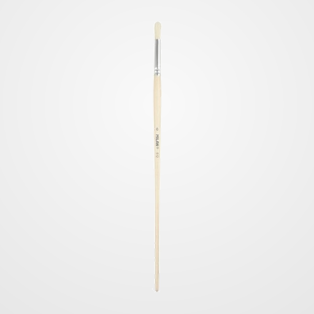 PINCEL MILAN 512 pelo NATURAL CHUNGKING REDONDO CERDA Nº 6