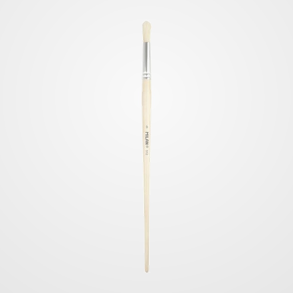 PINCEL MILAN 512 pelo NATURAL CHUNGKING REDONDO CERDA Nº 9