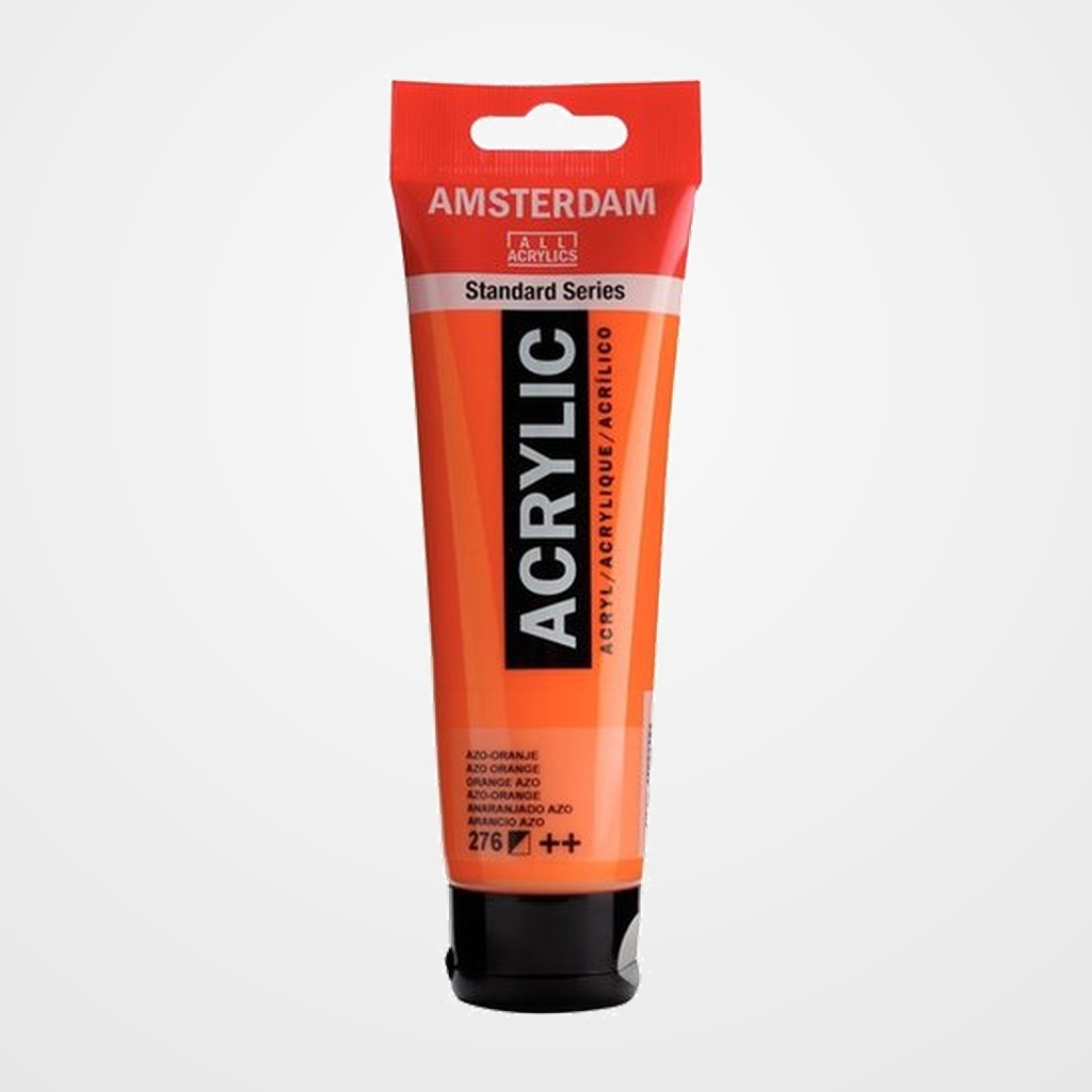 PINTURA ACRILICA AMSTERDAM 120 ml (bote) ANARANJADO
