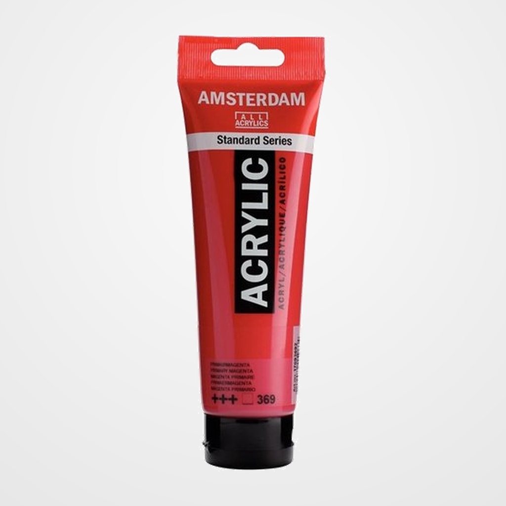 PINTURA ACRILICA AMSTERDAM 120 ml (bote) MAGENTA PRIMARIO