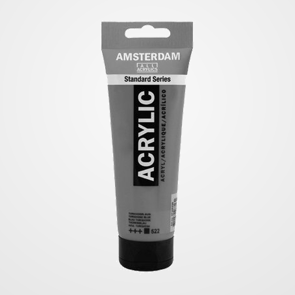 PINTURA ACRILICA AMSTERDAM 120 ml (bote) NEGRO OXIDO