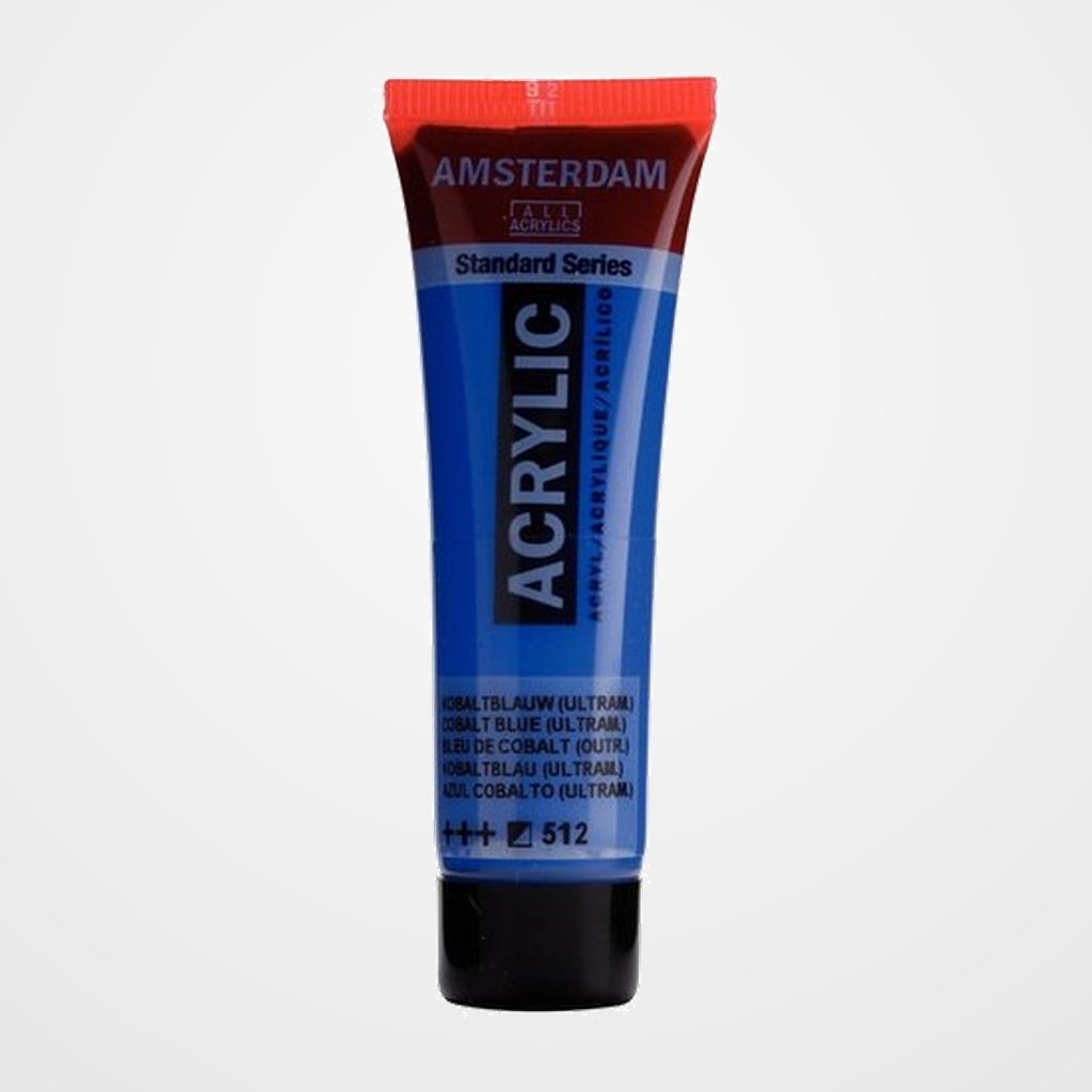 PINTURA ACRILICA AMSTERDAM 20 ml (tubo) AZUL COBALTO (ULTRAMARINO)