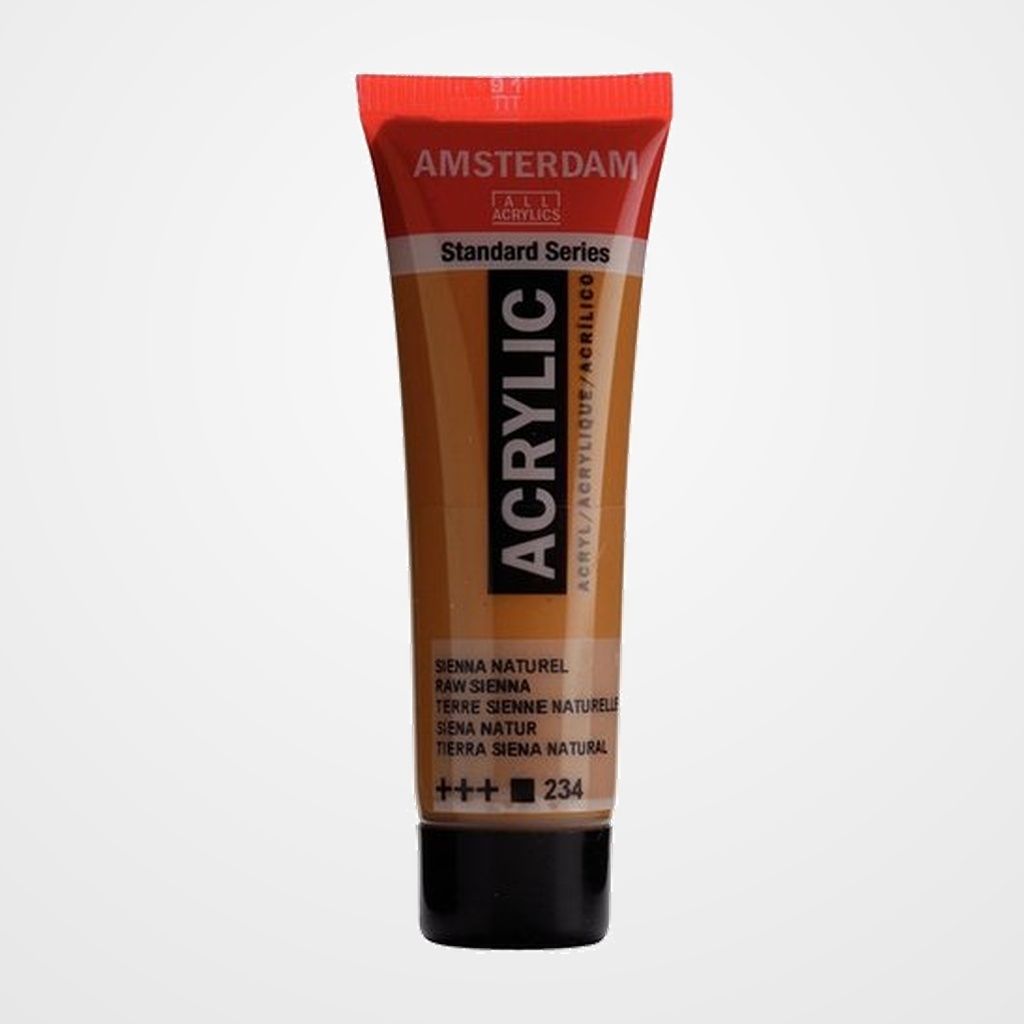 PINTURA ACRILICA AMSTERDAM 20 ml (tubo) TIERRA SIENNA