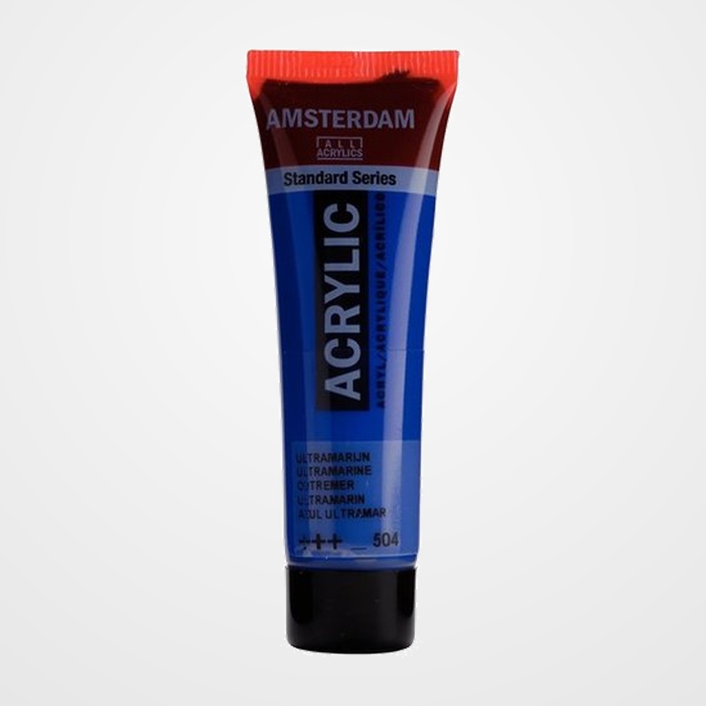 PINTURA ACRILICA AMSTERDAM 20 ml (tubo) ULTRAMARINO