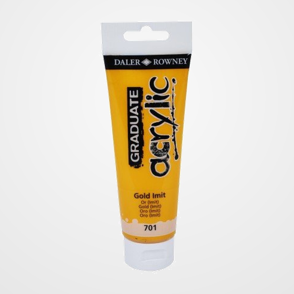 PINTURA ACRILICA DALER ROWNEY GRADUATE 120 ml (tubo) GOLD