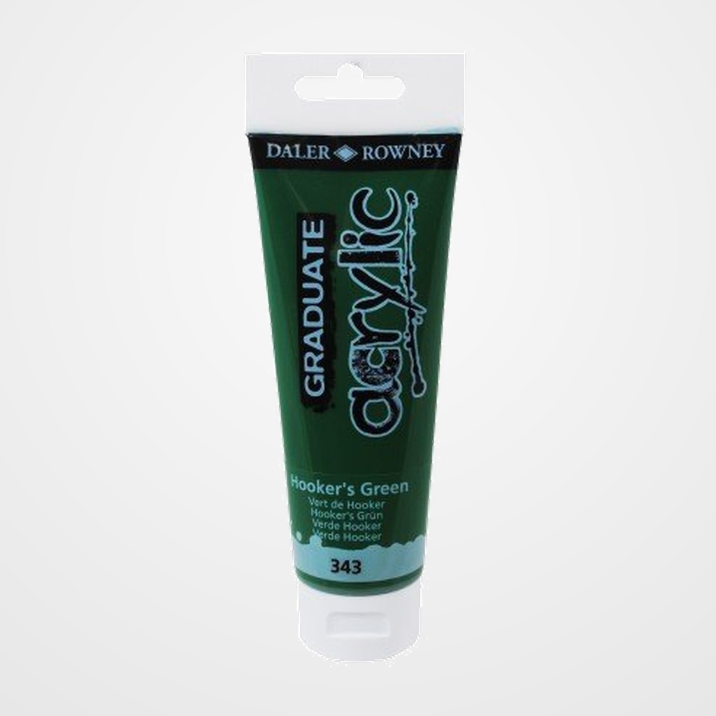 PINTURA ACRILICA DALER ROWNEY GRADUATE 120 ml (tubo) VERDE HOOKERS