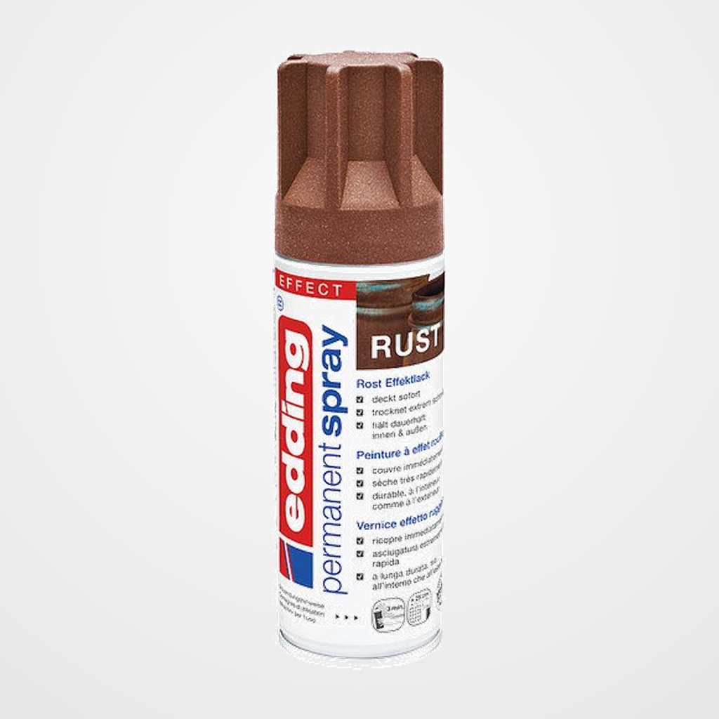 PINTURA ACRILICA EDDING PERMANENT SPRAY 200 ml OXIDO MATE