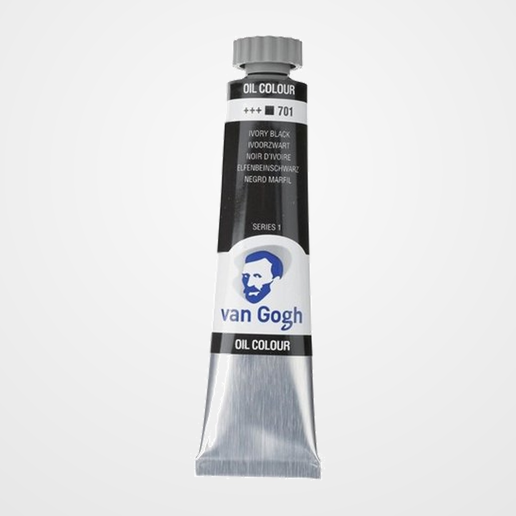 PINTURA OLEO VAN GOGH 20 ML. NEGRO MARFIL