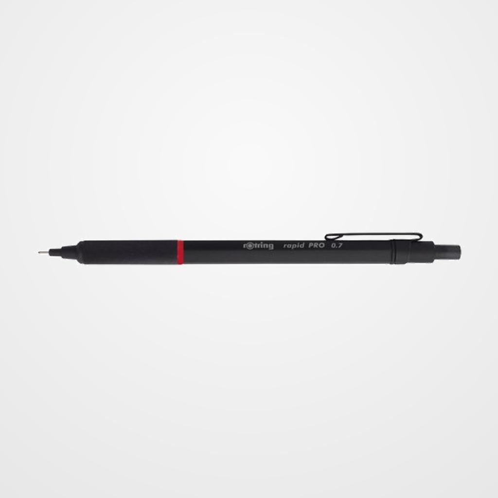 PORTAMINAS ROTRING RAPID PRO (0,7) NEGRO MATE