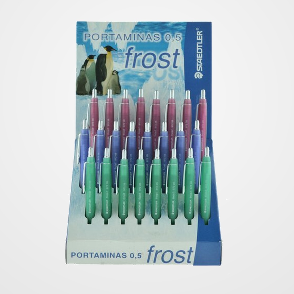 PORTAMINAS STAEDTLER 972 FROST 0,5 mm EXPOSITOR de 24