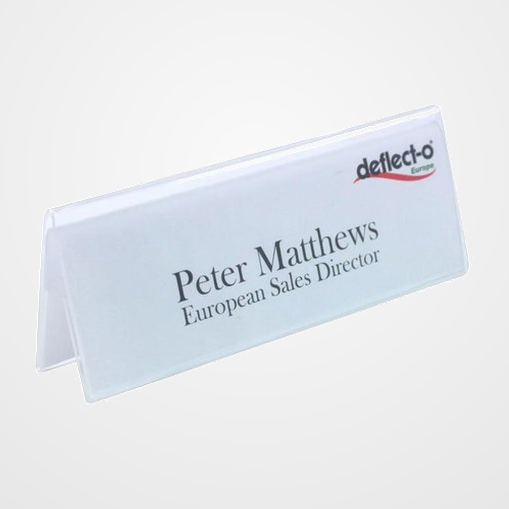 PORTA-NOMBRES MESA FAIBO A6 HORIZONTAL
