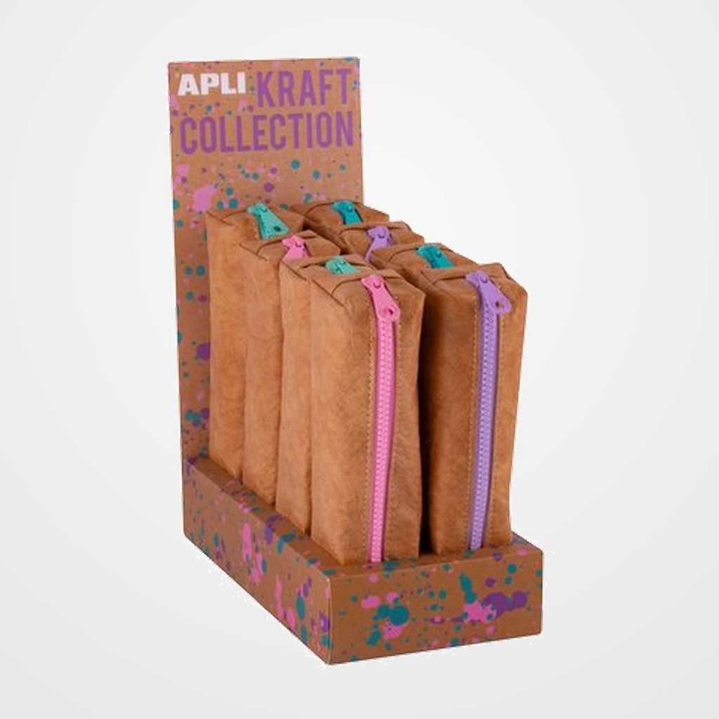 PORTATODO APLI KRAFT TUBULAR EXPOSITOR DE 8