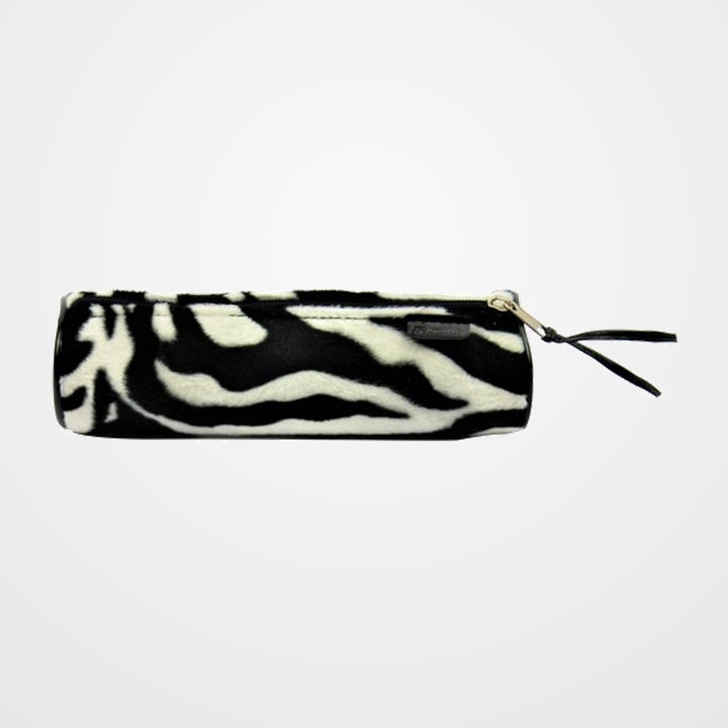 PORTATODO IBERPLAS REDONDO 22x6,5 ANIMAL PRINT CEBRA