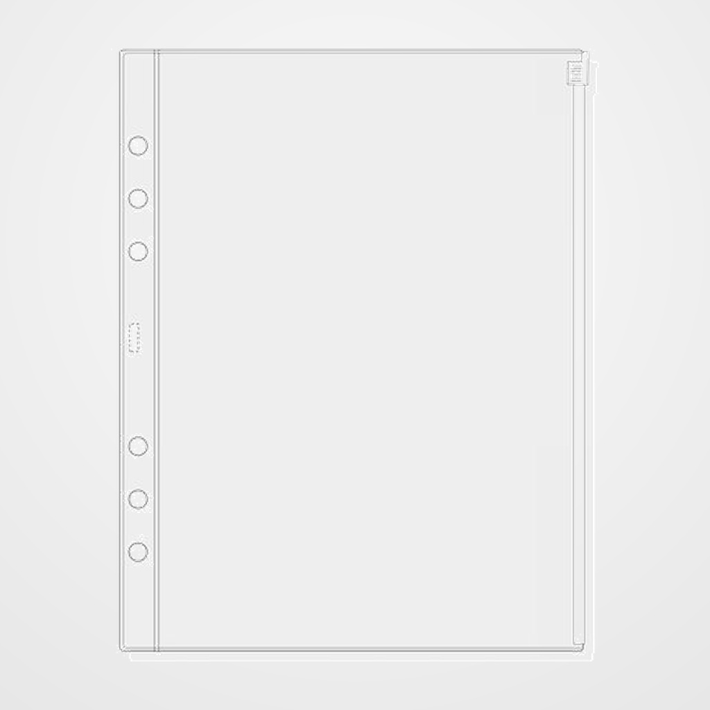 RECAMBIO AGENDA FINOCAM R1071 OPEN 1000 155x215 FUNDA CREMALLERA