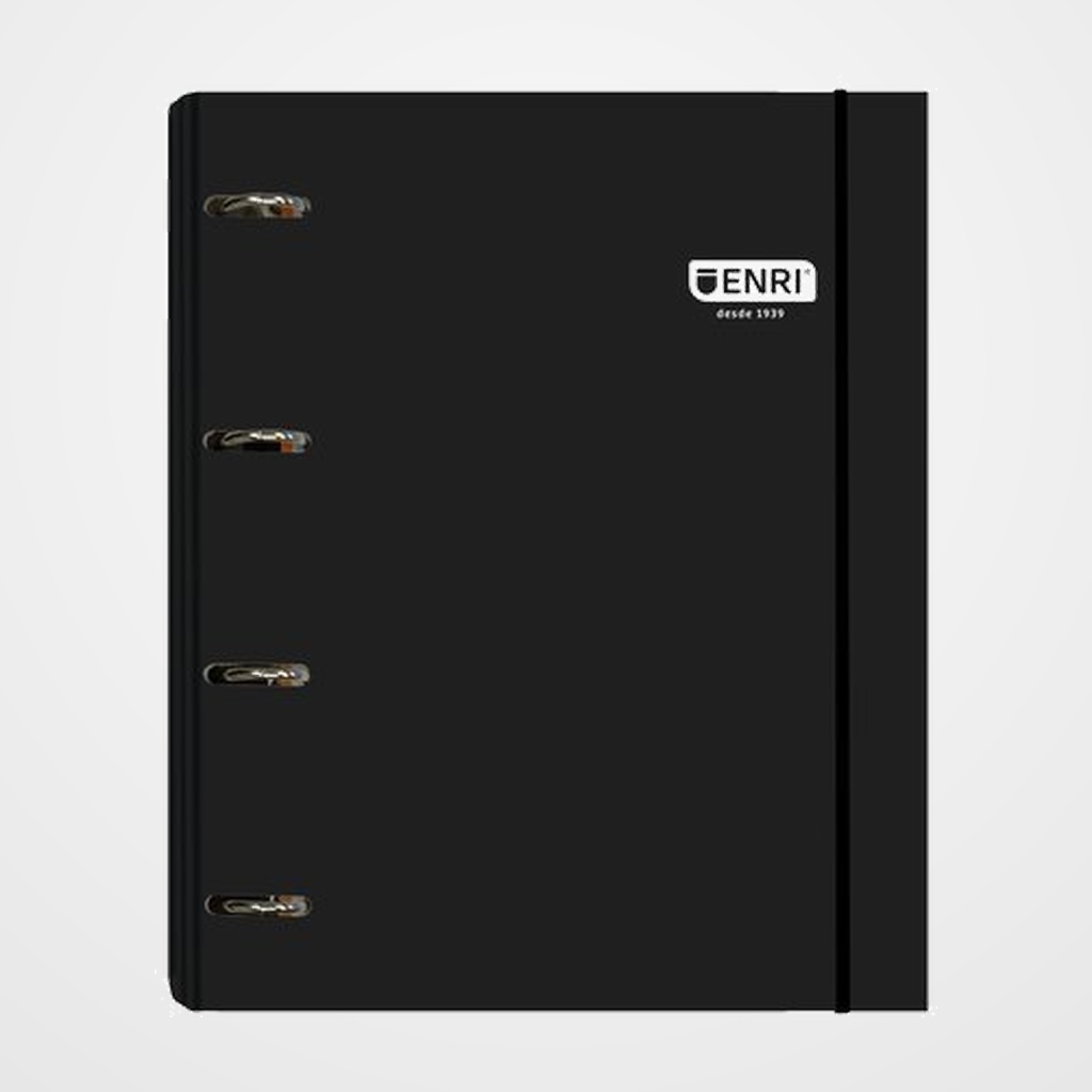 CARPEBLOC ENRI A4 4 an.MIXTAS 35mm con RECAMBIO 100 hj. 80g. CUADRIC.5x5 NEGRO