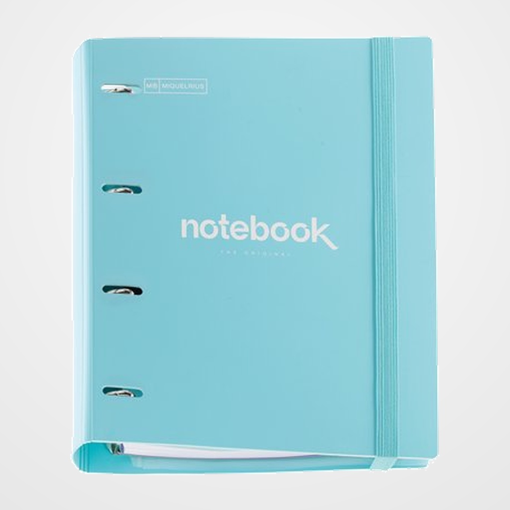 CARPEBLOC MIQUELRIUS EMOTIONS POLYFOAM A4 4 an.MIXTAS 35mm con REC.100 hj. 90 gr. AZUL CIELO