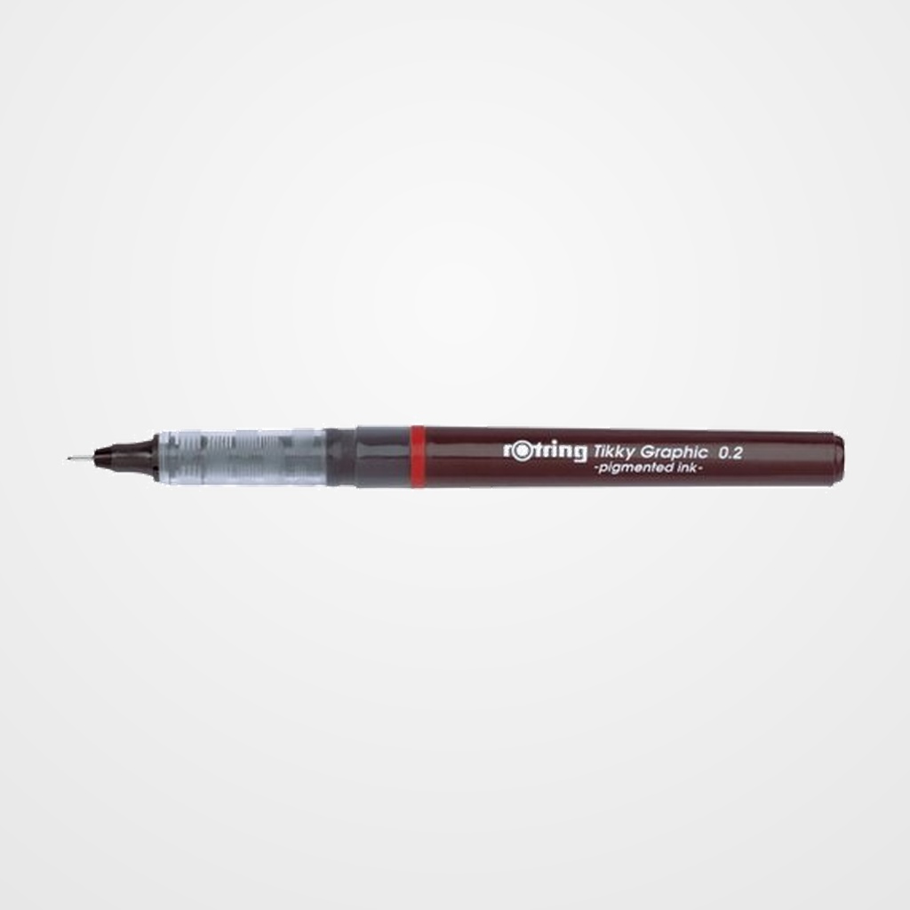 ROTULADOR CALIBRADO ROTRING TIKKY GRAPHIC 0,2 mm