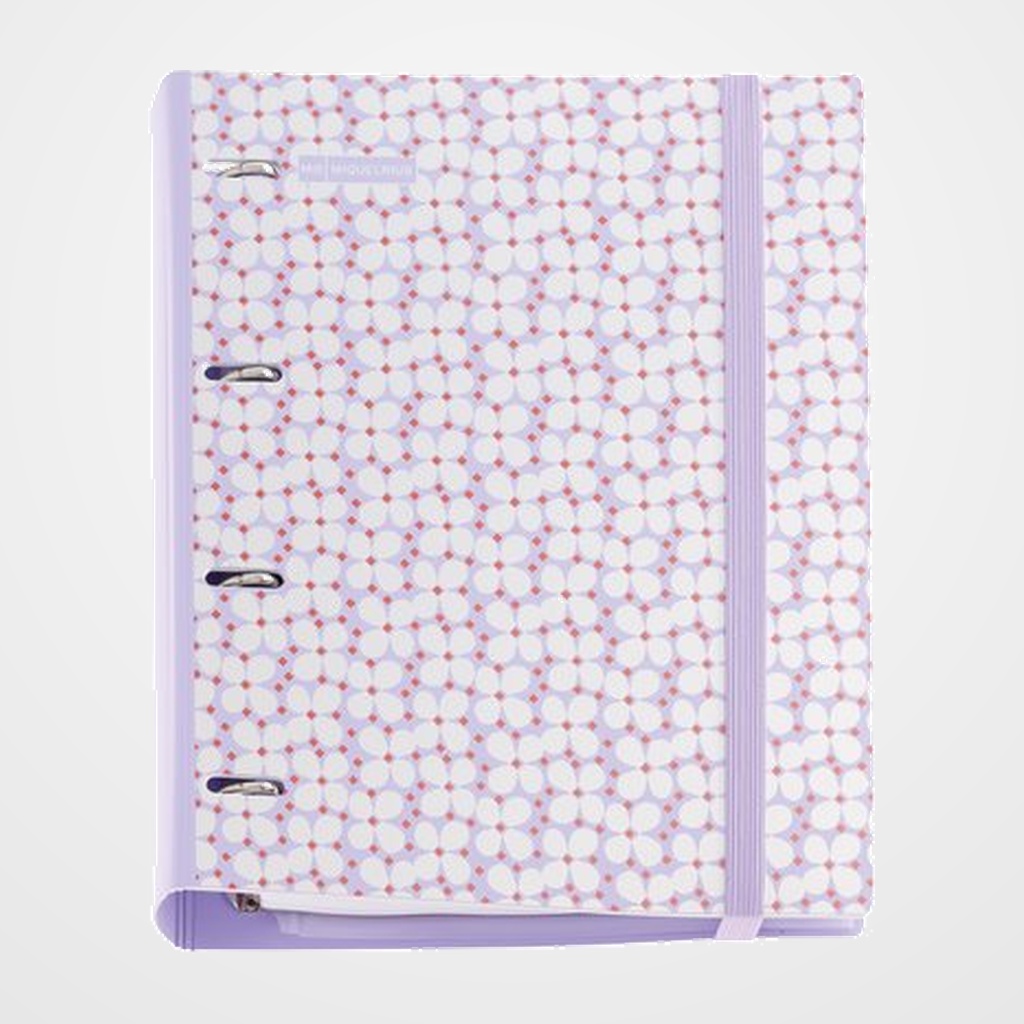 CARPEBLOC MIQUELRIUS LIFESTYLE POLYFOAM A4 4 an.MIXTAS 35mm con REC.100 hj. 90 gr. LAVANDER FLOWER