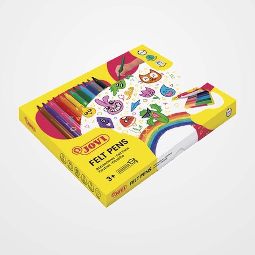 ROTULADOR FIBRA JOVI  CAJA de 144