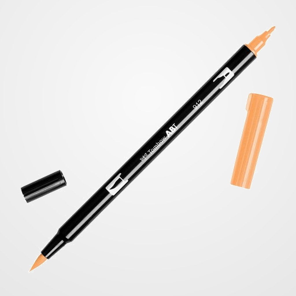 ROTULADOR TOMBOW DOBLE PUNTA PINCEL CEREZA PALIDO