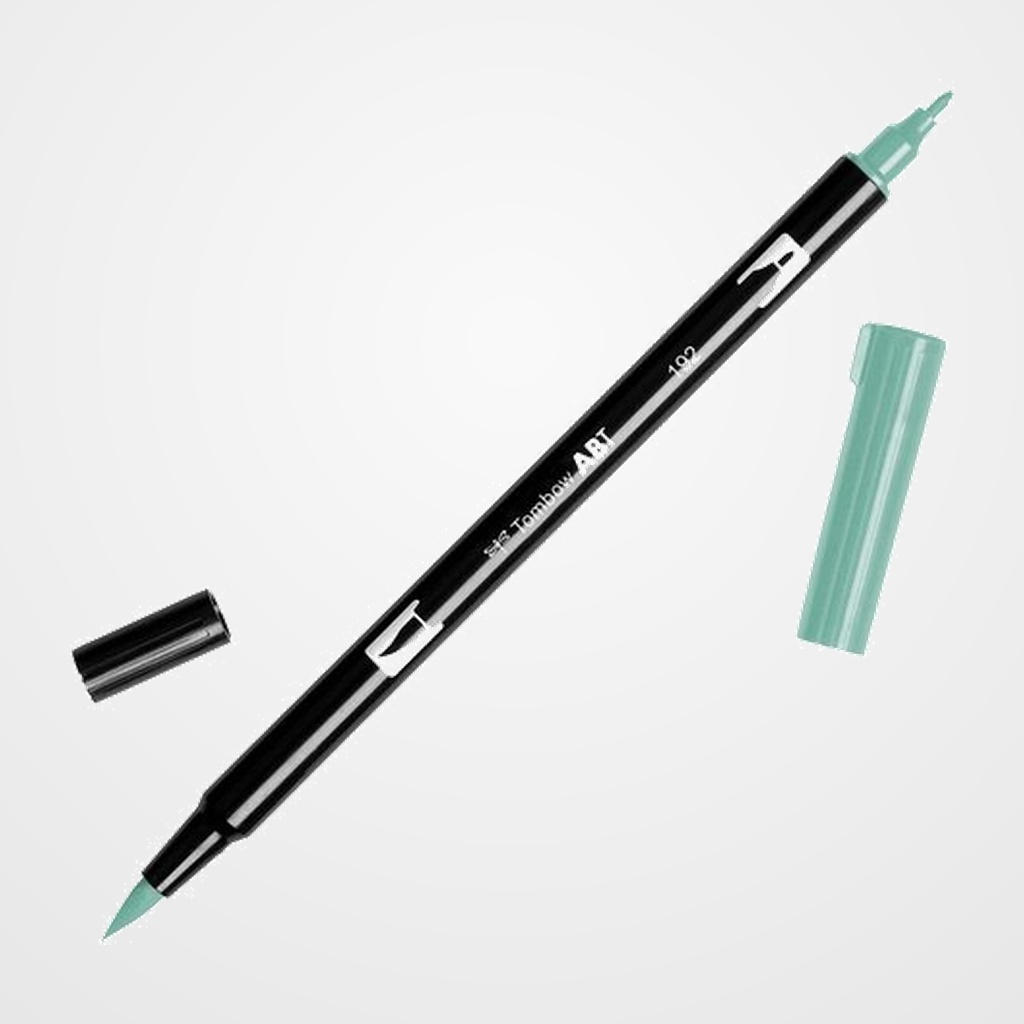 ROTULADOR TOMBOW DOBLE PUNTA PINCEL ESPARRAGO