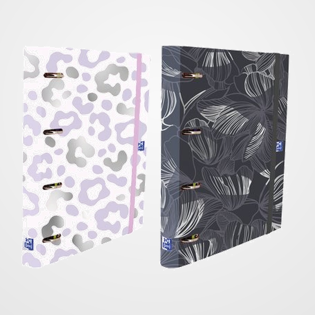 CARPEBLOC OXFORD SCHOOL EUROPEANBINDER DREAM TECH CLASSIC A4+ 4 an.MIXTAS 35mm con RECAMBIO 100 hj. CUADRIC.5x5 SURTIDO (2 col.)